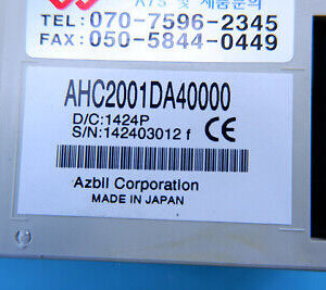 AHC2001DA40000 plc AHC2001DA40000 60days warranty