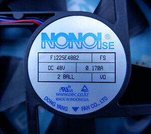 NONOISE [lot of 10] F1225E48B2 fan 48v [lot of 10] F1225E48B2  60days warranty
