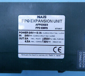 PANASONIC FP0-E8RS FP0E8RS 60days warranty
