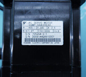 YASKAWA SGMP-04A3TE22 (CABLE BROKEN) servo motor SGMP04A3TE22 (CABLE BROKEN)