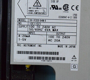 RKC THV-1PZ020-8*HN-9 THV1PZ0208*HN9 60days warranty