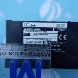 MITSUBISHI AJ65SBT-62DA melsec cc-link d/a converter unit AJ65SBT62DA