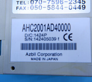 AZBII CORPORATION AHC2001AD40000 plc AHC2001AD40000 60days warranty