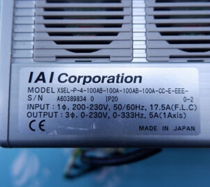 IAI X SEL-P-4-100AB-100A-100AB-100A -cc-e-eee-0-2 xsel controller X SELP4100AB10