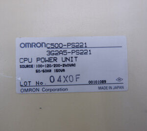 OMRON C500-PS221 3G2A5-PS221 cpu power unit C500PS221 3G2A5PS221 60days warranty