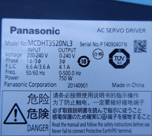 PANASONIC MCDHT3520NL3 servopack MCDHT3520NL3 60days warranty