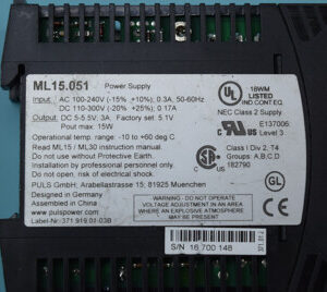 PLUS ML15.051 ML15051 60days warranty