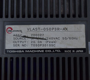 TOSHIBA VLAST-050P3R-AX servo amplifier VLAST050P3RAX 60days warranty