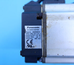 PANASONIC MSMR082S1S (CABLE BROKEN) ac servo motor MSMR082S1S (CABLE BROKEN)