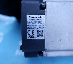 PANASONIC MSMD082G1T ac servo motor MSMD082G1T 60days warranty