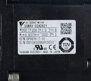 YASKAWA SGMAV-02ADA21 ac servo motor SGMAV02ADA21 60days warranty