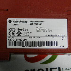 ALLEN-BRADLEY NX70_CPU70P1 oemax nx70 NX70_CPU70P1 60days warranty