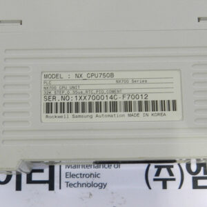 ROCKWELL SAMSUNG NX_CPU750B NX-CPU750B nx plc NX_CPU750B NXCPU750B